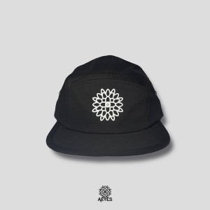 5 Panel Cap Aeyes Krisan White